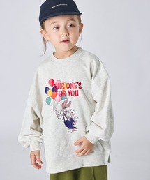 pairmanon(ペアマノン)の【サラッとスウェット】ユニセックス アニマルモチーフプリント裏毛トレーナー(スウェット)