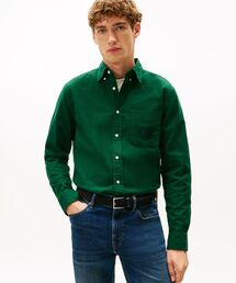 TOMMY HILFIGER | ブラッシュオックスフォードクレストポケットシャツ(シャツ/ブラウス)