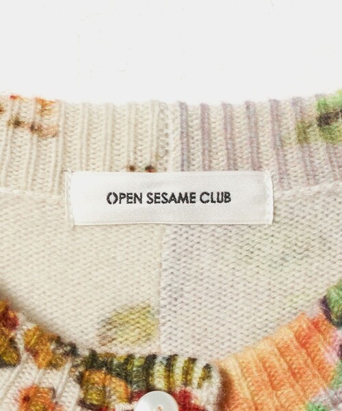 OPEN SESAME CLUB＞BLOOM ニットカーディガン（カーディガン/ボレロ