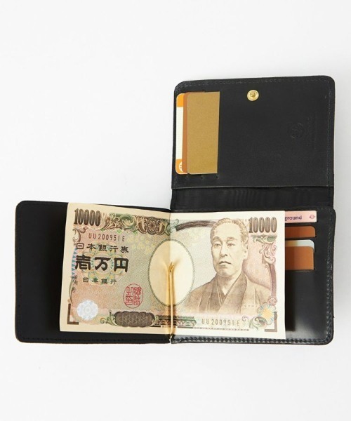 GLENROYAL（グレンロイヤル）の「マネークリップ(カードケース付)（札入れ/マネークリップ・メンズ・ダークグリーン/ダークブラウン・00）」の12枚目の写真