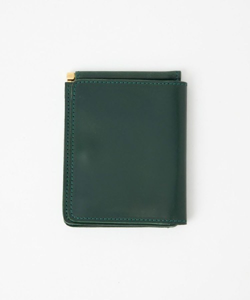 GLENROYAL（グレンロイヤル）の「マネークリップ(カードケース付)（札入れ/マネークリップ・メンズ・ダークグリーン/ダークブラウン・00）」の3枚目の写真