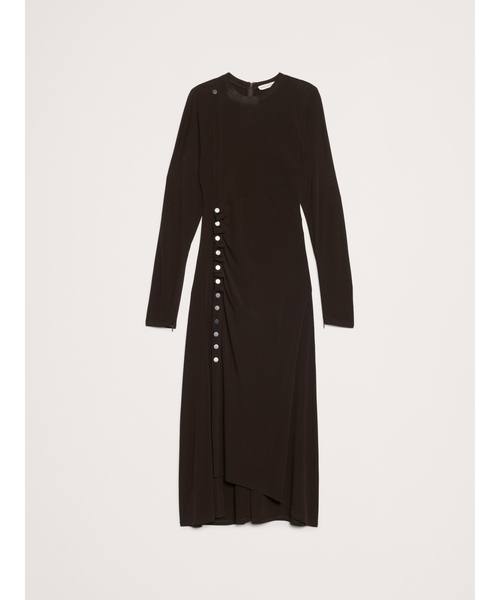 Banana Republic（バナナリパブリック）の「マット ジャージー ミディドレス（ワンピース・レディース・レッド系その他/ブラウン・XS/S/M/L）」の7枚目の写真