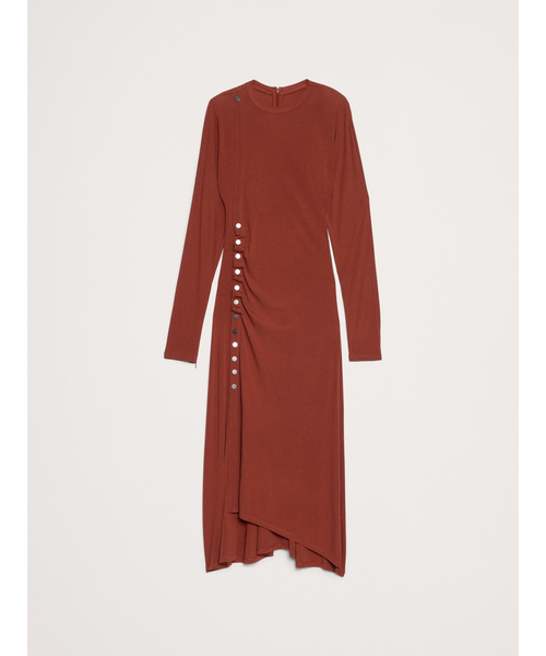 Banana Republic（バナナリパブリック）の「マット ジャージー ミディドレス（ワンピース・レディース・レッド系その他/ブラウン・XS/S/M/L）」の8枚目の写真