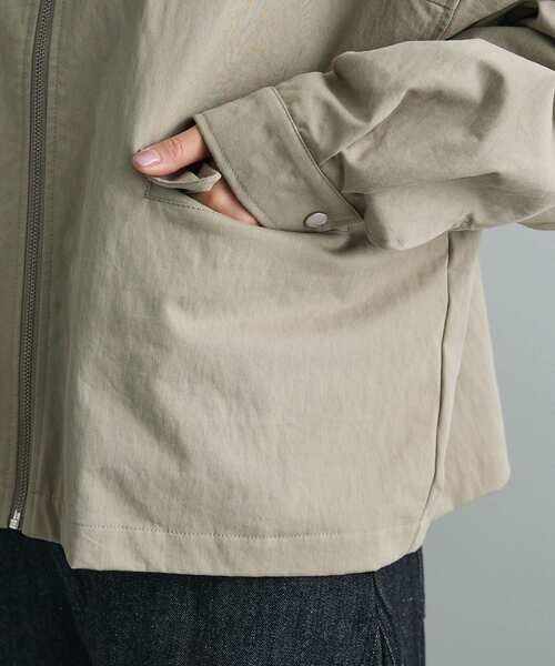 フェイクレザー衿ブルゾン（ブルゾン）｜CRAFT STANDARD BOUTIQUE