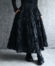 any day（エニーデイ）の「コード刺繍フレアスカート（スカート）」