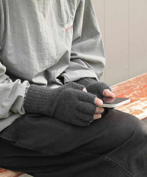 decka Quality socks Fingerless Gloves Alpaca デカ クォリティ