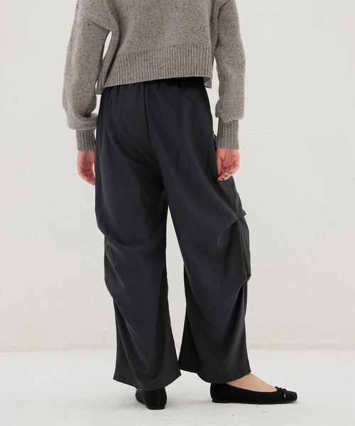 DRESSLAVE(ドレスレイブ)の「Sugar Rose / tuck design zip pants(タックデザインジップパンツ)(デニムパンツ・レディース・チャコールグレー・38)」の18枚目の写真