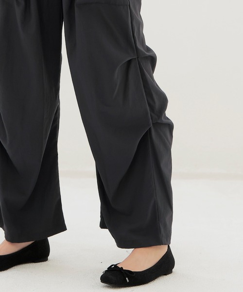 DRESSLAVE(ドレスレイブ)の「Sugar Rose / tuck design zip pants(タックデザインジップパンツ)(デニムパンツ・レディース・チャコールグレー・38)」の12枚目の写真