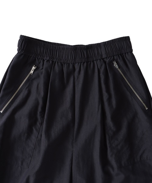 DRESSLAVE(ドレスレイブ)の「Sugar Rose / tuck design zip pants(タックデザインジップパンツ)(デニムパンツ・レディース・チャコールグレー・38)」の7枚目の写真