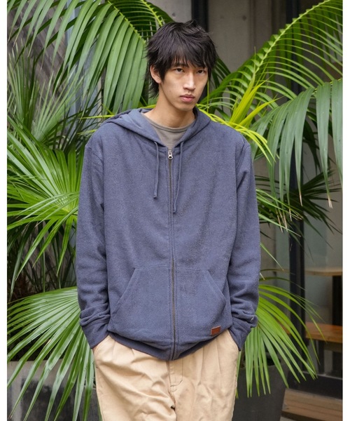 BILLABONG(ビラボン)の「BILLABONG メンズ WINTER PILE ZIP パーカー 【2025年秋冬モデル】 @autumn /ビラボンセットアップ対応裏起毛ジップアップパーカー・フーディー(パーカー・メンズ・ブルー系その他/ブラック・MEDIUM/LARGE/X-LARGE)」の17枚目の写真