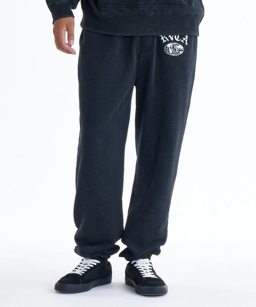 RVCA(ルーカ)の「RVCA メンズ VA WORLD WIDE PT セットアップ可能ボトムス 【2025年秋冬モデル】 @autumn/ルーカスウェットパンツ(SET UP可))(その他パンツ・メンズ・ヘザーグレー/ブラック/ホワイト系その他・SMALL/MEDIUM/LARGE/X-LARGE)」の2枚目の写真