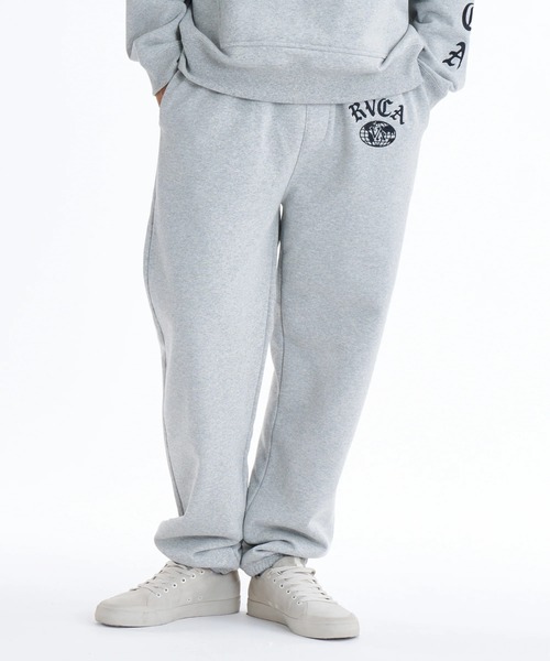 RVCA(ルーカ)の「RVCA メンズ VA WORLD WIDE PT セットアップ可能ボトムス 【2025年秋冬モデル】 @autumn/ルーカスウェットパンツ(SET UP可))(その他パンツ・メンズ・ヘザーグレー/ブラック/ホワイト系その他・SMALL/MEDIUM/LARGE/X-LARGE)」の3枚目の写真