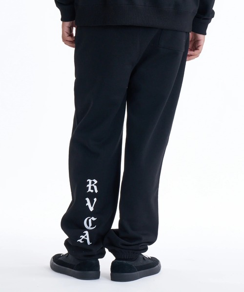 RVCA(ルーカ)の「RVCA メンズ VA WORLD WIDE PT セットアップ可能ボトムス 【2025年秋冬モデル】 @autumn/ルーカスウェットパンツ(SET UP可))(その他パンツ・メンズ・ヘザーグレー/ブラック/ホワイト系その他・SMALL/MEDIUM/LARGE/X-LARGE)」の4枚目の写真