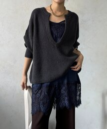 DouDou | レースキャミチュニック(シャツ/ブラウス)