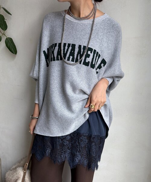 DouDou（ドゥドゥ）の「レースキャミチュニック（シャツ/ブラウス・レディース・オフホワイト/ブラック/ネイビー・FREE）」の7枚目の写真