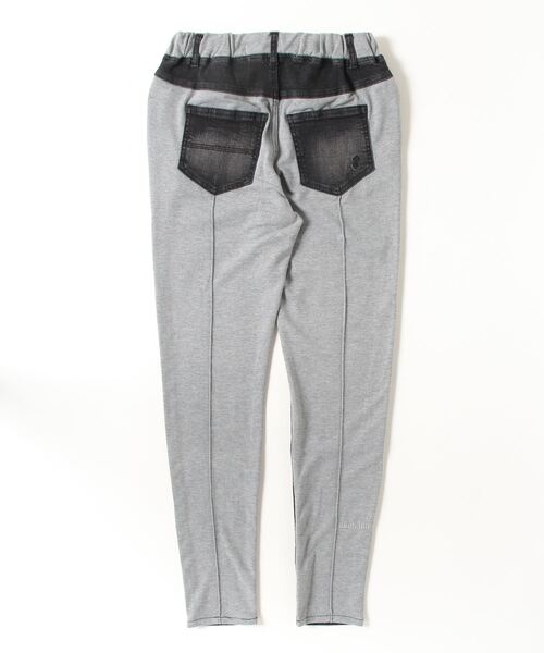 COOK JEANS(クックジーンズ)の「2FACE 前後切替 リラックスパンツ(デニムパンツ・メンズ・ブラック系その他・2/3/4/0/1)」の9枚目の写真