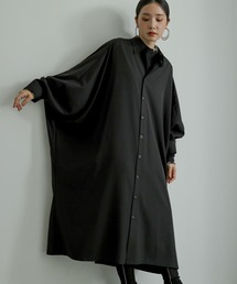 n'OrLABEL | 『ドルマンビッグシャツドレス』(ワンピース)