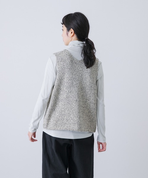 かぐれ（カグレ）の「テープヤーンニットベスト（ニット/セーター