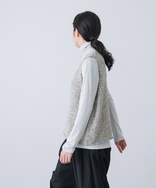 かぐれ（カグレ）の「テープヤーンニットベスト（ニット/セーター