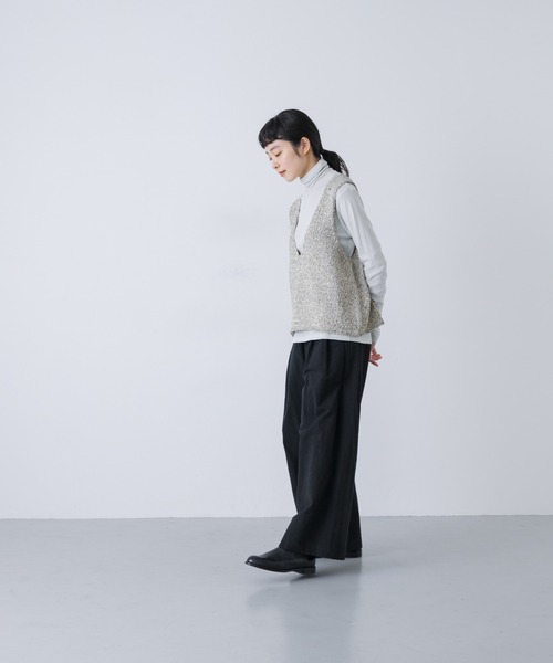 かぐれ　テープヤーンニットベスト かぐれ｜テープヤーンニットベスト - かぐれ(カグレ) | キナリノモール