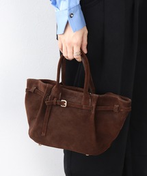 CHRISTIAN VILLA | タックベルトスウェードトートバッグ(S)6309【CHRISTIAN VILLA/クリスチャンヴィラ】(トートバッグ)