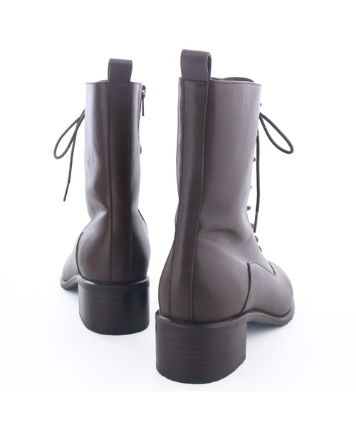 cava cava（サヴァサヴァ）の「防滑│レースアップブーツ　2420089（ブーツ・レディース・ブラック/ダークブラウン・23cm/22.5cm/24.5cm/23.5cm/24cm）」の21枚目の写真