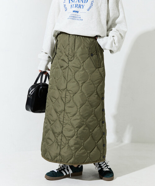 限定展開 TAION/タイオン MILITARY DOWN SKIRT/ミリタリー ダウン