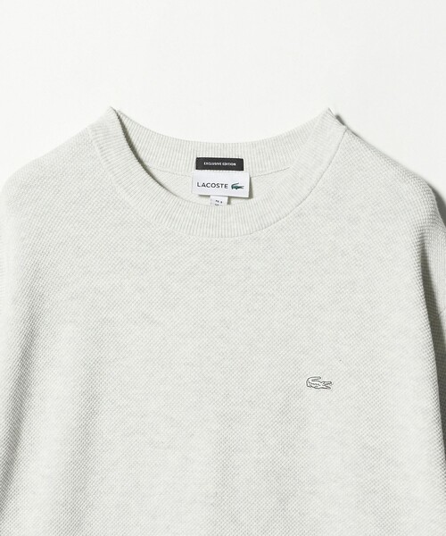 LACOSTE（ラコステ）の「＜LACOSTE for BEAUTY&YOUTH＞クルーネック スウェット（ニット/セーター・メンズ・ブラウン系/ブラック/ライトグレー・M/XL/S/L）」の11枚目の写真