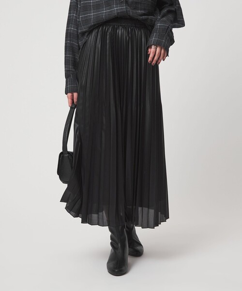 ハクプリント プリーツ スカート（スカート）｜green label relaxing