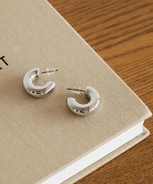 【WEB限定】チューブ ライン フープピアス 2