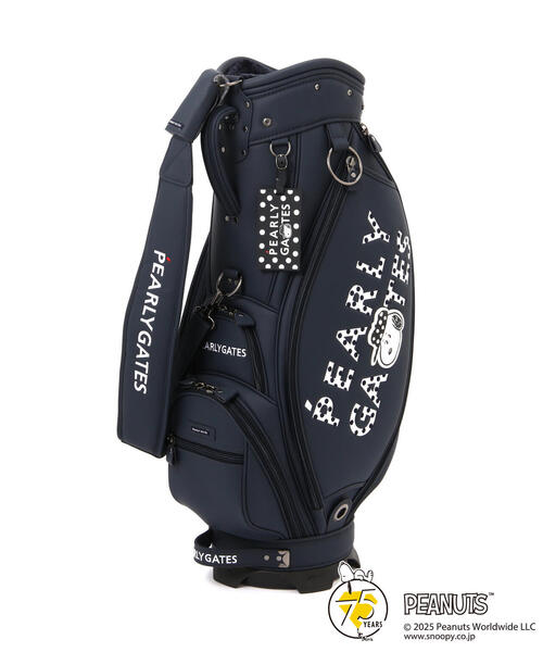 PEARLY GATES】【SNOOPY】 合皮キャディバッグ (46インチ対応) (UNISEX