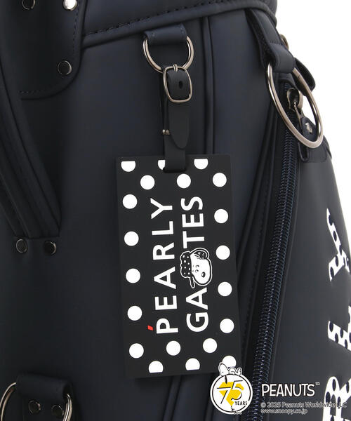 PEARLY GATES】【SNOOPY】 合皮キャディバッグ (46インチ対応) (UNISEX