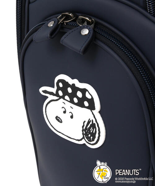 PEARLY GATES】【SNOOPY】 合皮キャディバッグ (46インチ対応) (UNISEX
