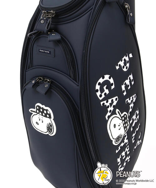 PEARLY GATES】【SNOOPY】 合皮キャディバッグ (46インチ対応) (UNISEX