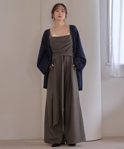 MYLAN サロペット オーバーオール コンビネゾン ドレス ガーゼ マキシ