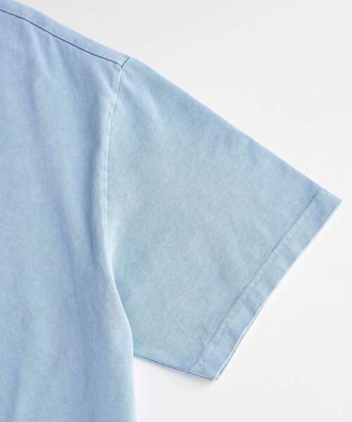 tommy jeans（トミー ジーンズ）の「リラックスベストバーシティTシャツ（Tシャツ/カットソー・メンズ・ベージュ/ブルー・LARGE/MEDIUM/SMALL）」の6枚目の写真