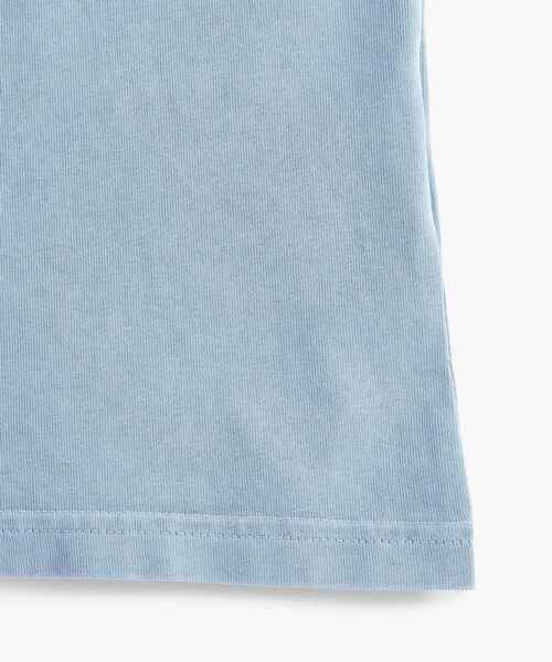 tommy jeans（トミー ジーンズ）の「リラックスベストバーシティTシャツ（Tシャツ/カットソー・メンズ・ベージュ/ブルー・LARGE/MEDIUM/SMALL）」の7枚目の写真