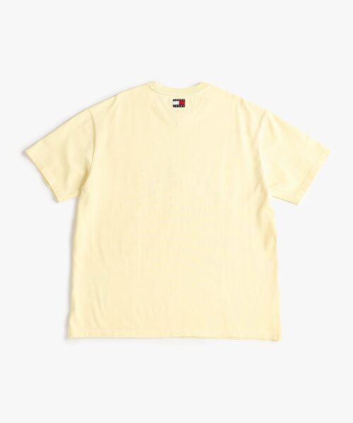 tommy jeans（トミー ジーンズ）の「リラックスベストバーシティTシャツ（Tシャツ/カットソー・メンズ・ベージュ/ブルー・LARGE/MEDIUM/SMALL）」の12枚目の写真