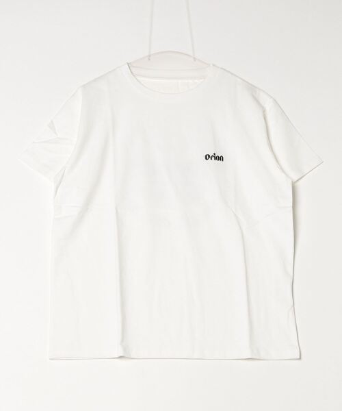 FUNALIVE(ファンアライブ)の「オリオン刺繍 かすれプリントT 半袖(Tシャツ/カットソー・レディース・ブラック/オフホワイト・FREE)」の2枚目の写真
