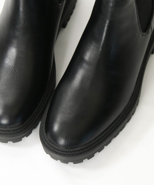 Gready Brilliant(グレディブリリアン)の「ショートサイドゴアブーツ(ブーツ・レディース・ブラック・L/M/S)」の7枚目の写真
