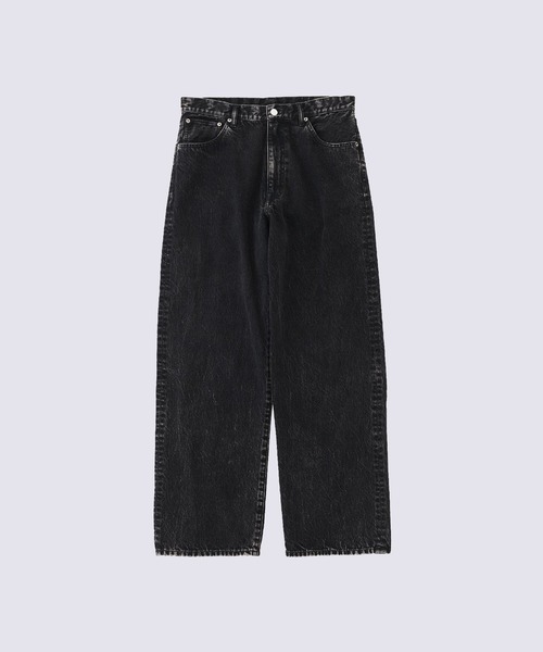 セール】【URU TOKYO】5 POCKET WIDE DENIM PANTS（デニムパンツ