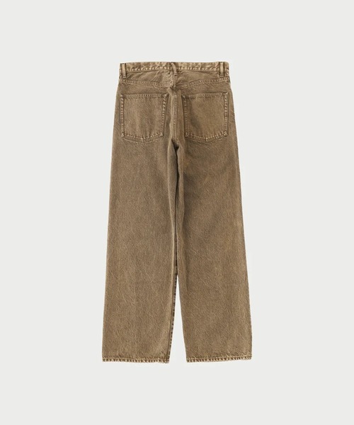 URU TOKYO（ウルトーキョー）の「【URU TOKYO】5 POCKET WIDE DENIM PANTS（デニムパンツ・メンズ・ブラック/ブラウン・1/2）」の3枚目の写真