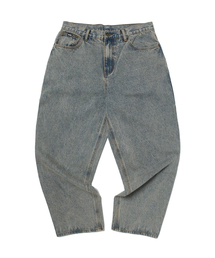 BRUSHED DENIM PANTS (DENIM)