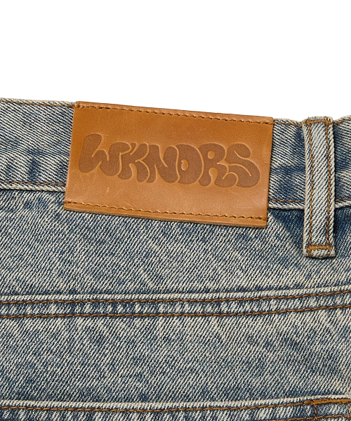 WKNDRS（ウィーキャンドース）の「BRUSHED DENIM PANTS (DENIM)（デニムパンツ・レディース・その他・MEDIUM/LARGE/X-LARGE）」の5枚目の写真