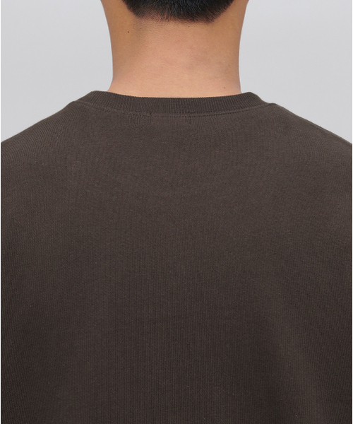 MUSINSA STANDARD（ムシンサスタンダード）の「スウェットシャツ [ダークブラウン]（スウェット・メンズ・その他・LARGE/X-LARGE/XX-LARGE/XXX-LARGE/SMALL/MEDIUM）」の4枚目の写真