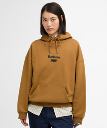 Levi's（リーバイス）の「Barbour x Levi's/バブアー × リーバイス Levi's × Barbour Graphic Hoodie/リーバイス × バブアー グラフィック フーディ/バックプリント パーカ（パーカー）」