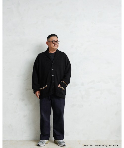 WAIPER.inc（ワイパーインク）の「WAIPER.inc 米軍 USMA カデットセーター【WP1106】（カーディガン/ボレロ・メンズ・ブラック・L/XL/XXL）」の12枚目の写真