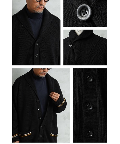 WAIPER.inc（ワイパーインク）の「WAIPER.inc 米軍 USMA カデットセーター【WP1106】（カーディガン/ボレロ・メンズ・ブラック・L/XL/XXL）」の13枚目の写真