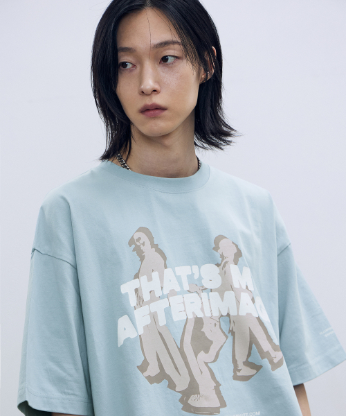 F.ILLUMINATE(フィルミネイト)の「モーションゴーストTシャツ - スカイブルー(Tシャツ/カットソー・レディース・その他・SMALL/MEDIUM/LARGE)」の3枚目の写真