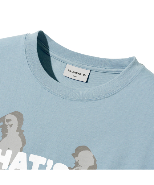 F.ILLUMINATE(フィルミネイト)の「モーションゴーストTシャツ - スカイブルー(Tシャツ/カットソー・レディース・その他・SMALL/MEDIUM/LARGE)」の7枚目の写真